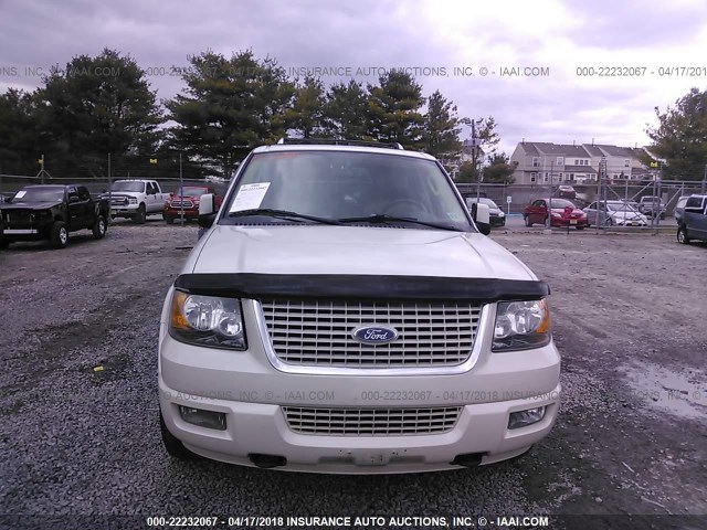 1FMFU20566LA36395 - 2006 FORD EXPEDITION LIMITED BEIGE photo 6