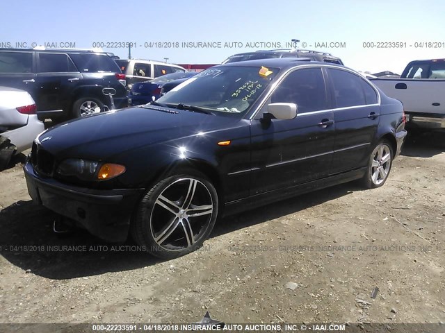 WBAEW53485PN39347 - 2005 BMW 330 XI BLACK photo 2