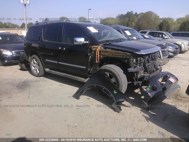 5N1BA0ND3CN622208 - 2012 NISSAN ARMADA SV/SL/PLATINUM BLACK photo 1