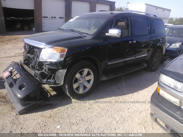 5N1BA0ND3CN622208 - 2012 NISSAN ARMADA SV/SL/PLATINUM BLACK photo 2