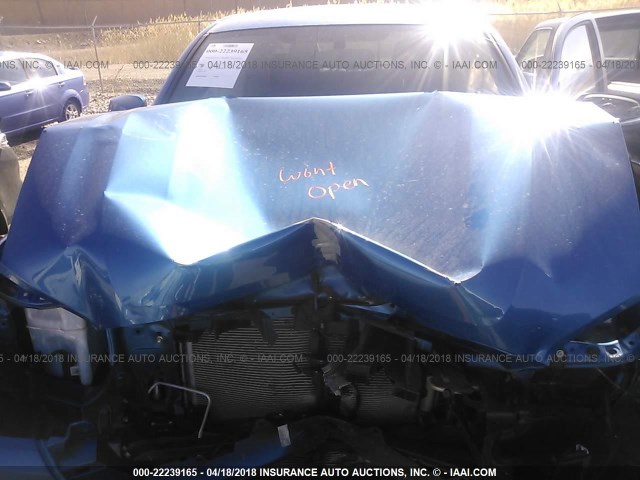 5TFCZ5AN0HX095415 - 2017 TOYOTA TACOMA DBL CAB/SR/TRDSPT/OR/PRO ლურჯი ფოტო 10