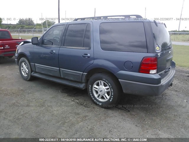 1FMPU15556LA02472 - 2006 FORD EXPEDITION XLT BLUE photo 3