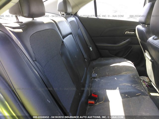 1G11C5SL2EF113980 - 2014 CHEVROLET MALIBU 1LT BLUE photo 8