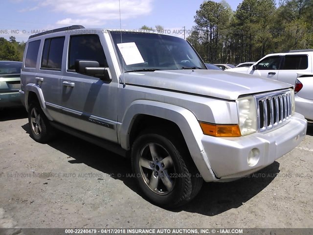 1J8HG48K88C219786 - 2008 JEEP COMMANDER SPORT SILVER photo 1