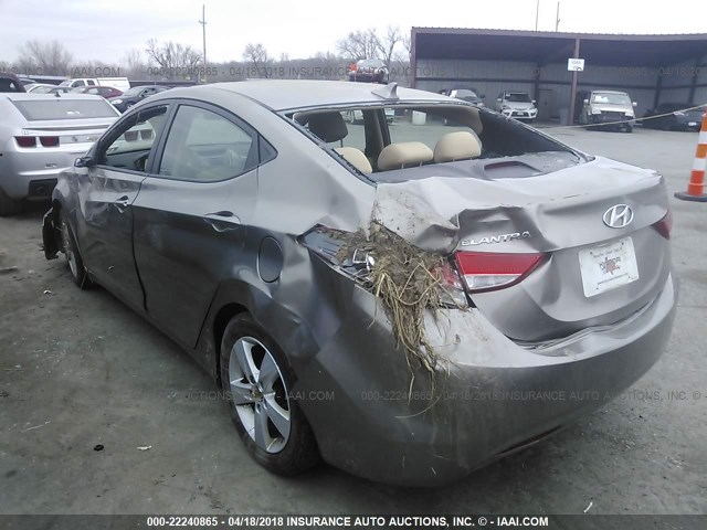 5NPDH4AE1DH445707 - 2013 HYUNDAI ELANTRA GLS/LIMITED BROWN photo 6