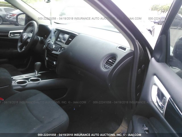 5N1AR2MN9GC614903 - 2016 NISSAN PATHFINDER S/SV/SL/PLATINUM GREEN photo 5