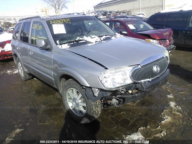 5GADT13S042342300 - 2004 BUICK RAINIER CXL SILVER photo 1