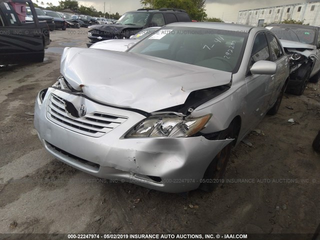 4T1BE46K29U292200 - 2009 TOYOTA CAMRY SE/LE/XLE SILVER photo 2