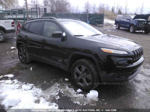 1C4PJMCB0HW530767 - 2017 JEEP CHEROKEE LATITUDE GREEN photo 1