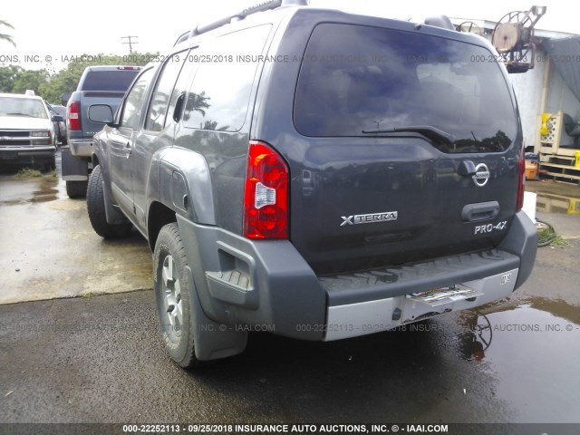 5N1AN0NW8DN816168 - 2013 NISSAN XTERRA X/S/PRO-4X GRAY photo 3