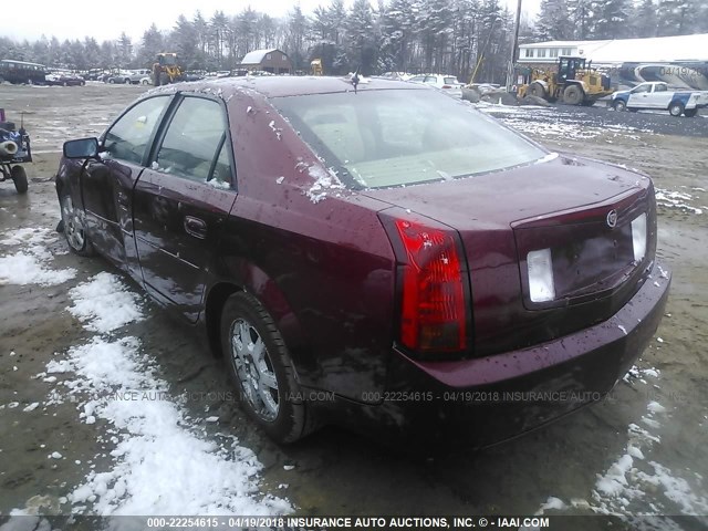 1G6DP577660144788 - 2006 CADILLAC CTS HI FEATURE V6 RED photo 3