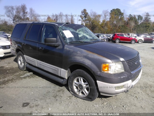 1FMPU16W63LB36510 - 2003 FORD EXPEDITION XLT GRAY photo 1
