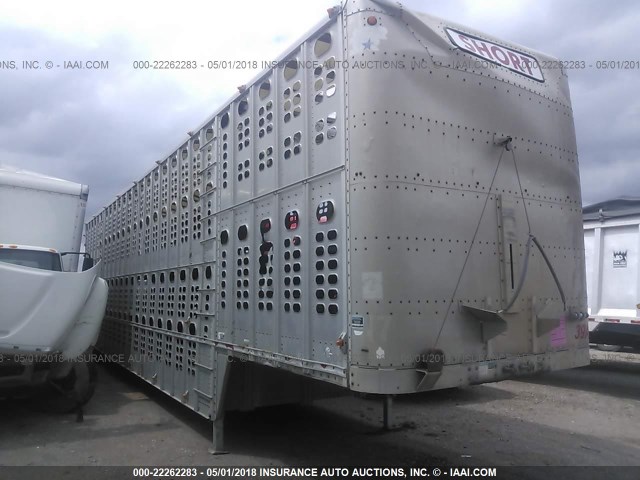 1W1UCSWJ2XD521427 - 1999 WILSON TRAILER CO LIVESTOCK  SILVER photo 1