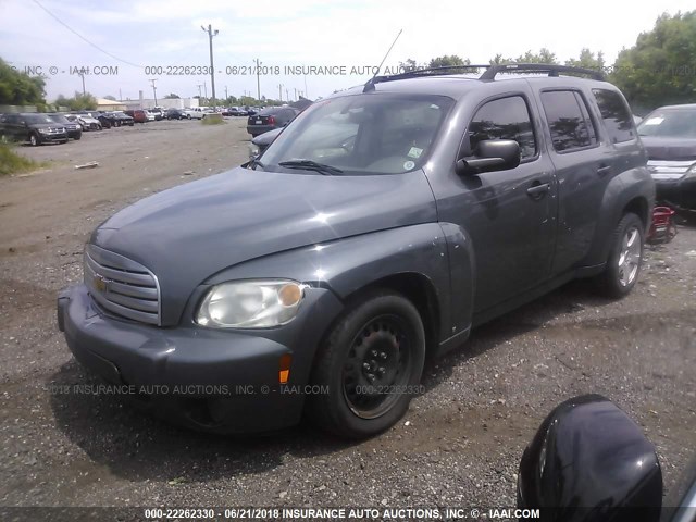 3GNDA13D88S594741 - 2008 CHEVROLET HHR LS Gris foto 2