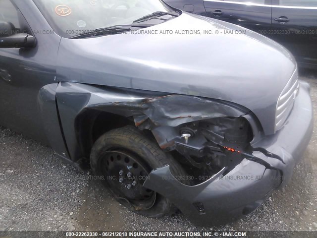 3GNDA13D88S594741 - 2008 CHEVROLET HHR LS Gris foto 6