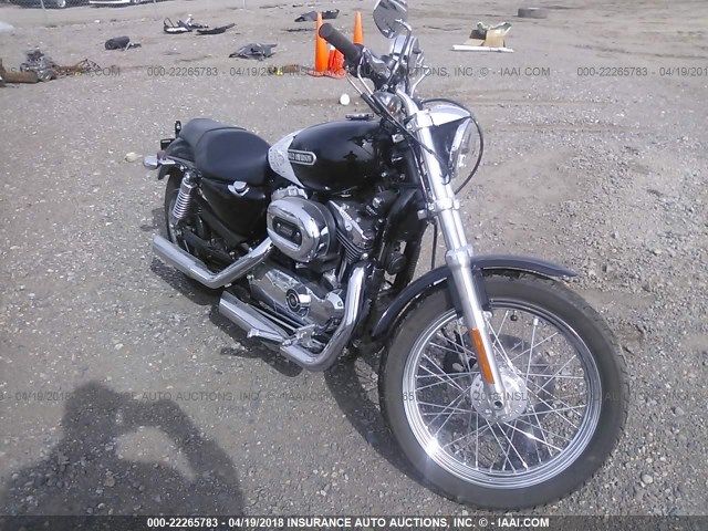 1HD1CX3118K414881 - 2008 HARLEY-DAVIDSON XL1200 L BLACK photo 1