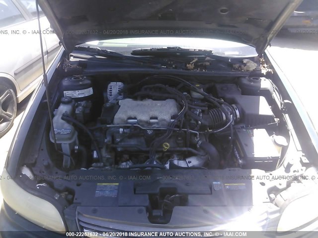1G1NE52J62M664771 - 2002 CHEVROLET MALIBU LS Жасыл фото 10