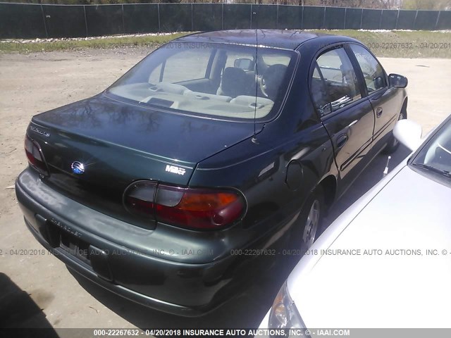 1G1NE52J62M664771 - 2002 CHEVROLET MALIBU LS Жасыл фото 4