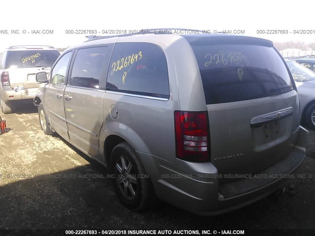 2A8HR54119R651237 - 2009 CHRYSLER TOWN & COUNTRY TOURING GOLD photo 3