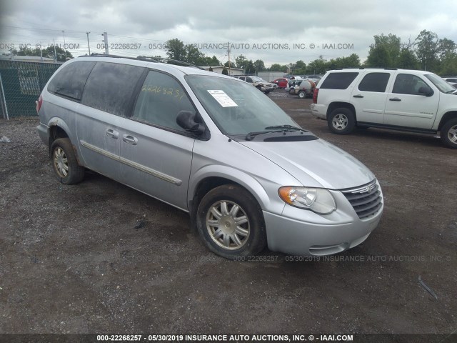 2A4GP54L86R878151 - 2006 CHRYSLER TOWN & COUNTRY TOURING SILVER photo 1