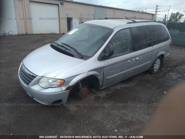 2A4GP54L86R878151 - 2006 CHRYSLER TOWN & COUNTRY TOURING SILVER photo 2