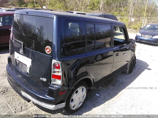 JTLKT324764117727 - 2006 TOYOTA SCION XB 蓝色 照片 4