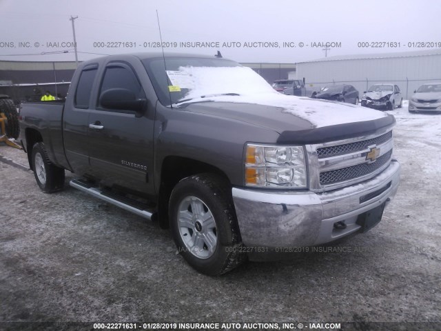 1GCRKSE70DZ144443 - 2013 CHEVROLET SILVERADO K1500 LT TAN photo 1