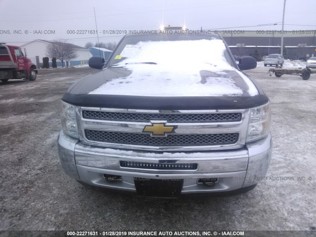 1GCRKSE70DZ144443 - 2013 CHEVROLET SILVERADO K1500 LT TAN photo 6