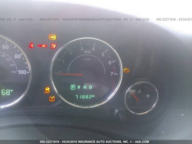 1C4BJWFG2EL293774 - 2014 JEEP WRANGLER UNLIMITE RUBICON ნაცრისფერი ფოტო 7