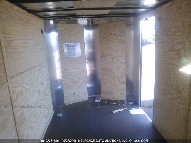 4D6EB1626JC051798 - 2018 CARGO CRAFT ENCLOSED TRAILER  GRAY photo 5