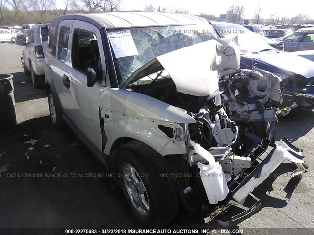 5J6YH28675L016714 - 2005 HONDA ELEMENT EX CREAM photo 1