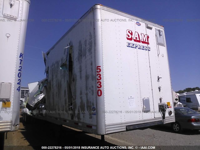 1UYVS253XH7906918 - 2017 UTILITY TRAILER MFG VAN  WHITE photo 1