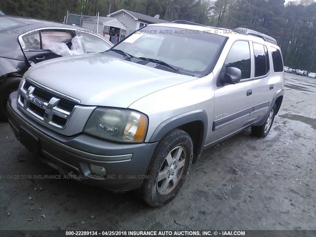 4NUES16S856701764 - 2005 ISUZU ASCENDER S/LS/LIMITED SILVER photo 2