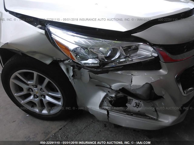 1G11C5SLXFF195782 - 2015 CHEVROLET MALIBU 1LT TAN photo 6