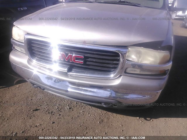 1GKEC13Z02J249610 - 2002 GMC YUKON TAN photo 6