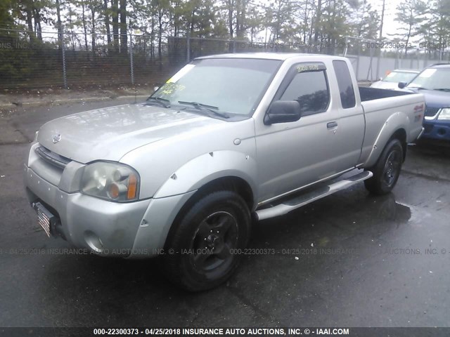 1N6ED26Y91C317551 - 2001 NISSAN FRONTIER KING CAB XE/KING CAB SE Champagne photo 2