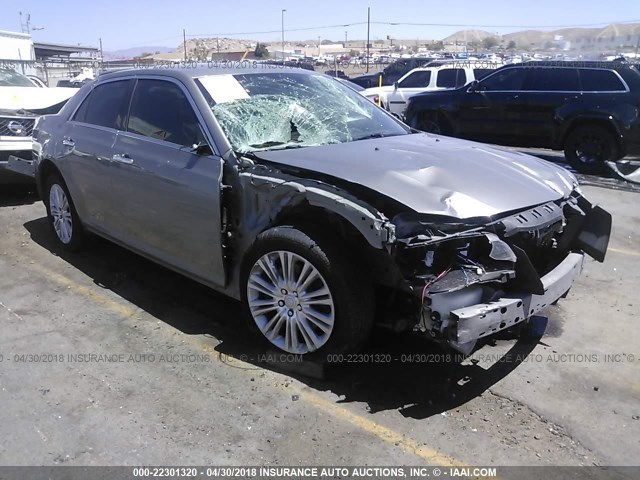 2C3CCAKG9EH194457 - 2014 CHRYSLER 300C GRAY photo 1