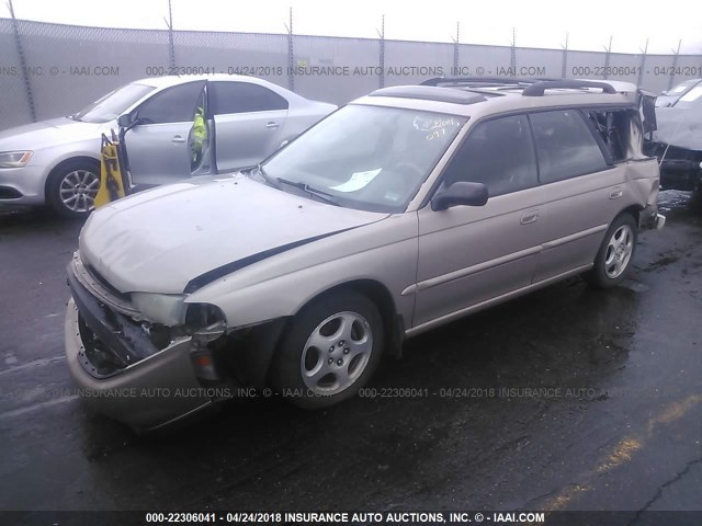 4S3BK435XX7316718 - 1999 SUBARU LEGACY L/30TH ANNIVERSARY L BROWN photo 2