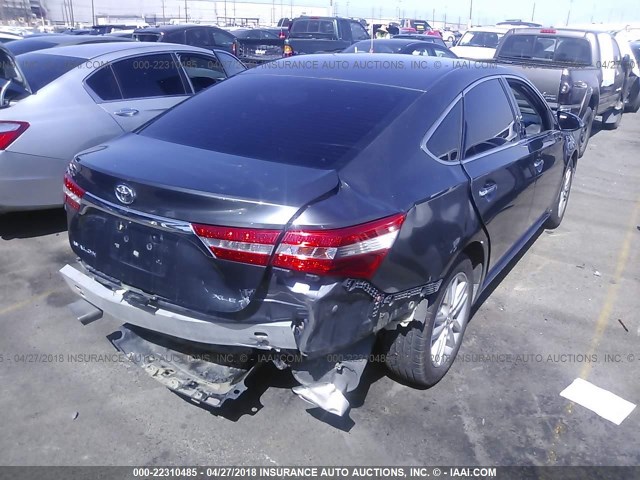 4T1BK1EB7DU026513 - 2013 TOYOTA AVALON PREMIUM/TOURING/LIMITED GRAY photo 4