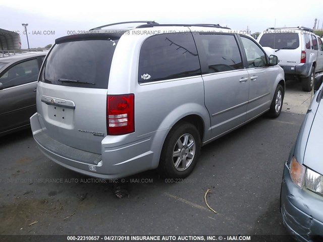 2A4RR8DX7AR431472 - 2010 CHRYSLER TOWN & COUNTRY TOURING PLUS SILVER photo 4