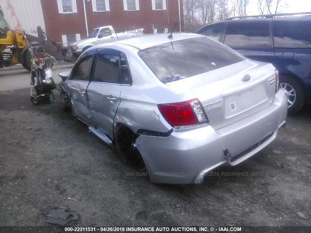 JF1GV7E67BG508147 - 2011 SUBARU IMPREZA WRX SILVER photo 3