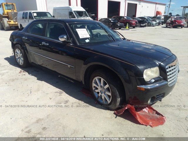 2C3KA63H98H296903 - 2008 CHRYSLER 300C BLACK photo 1