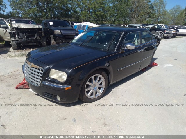 2C3KA63H98H296903 - 2008 CHRYSLER 300C BLACK photo 2