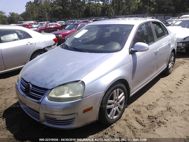 3VWPF71K46M672250 - 2006 VOLKSWAGEN JETTA VALUE SILVER photo 2