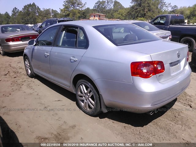 3VWPF71K46M672250 - 2006 VOLKSWAGEN JETTA VALUE SILVER photo 3