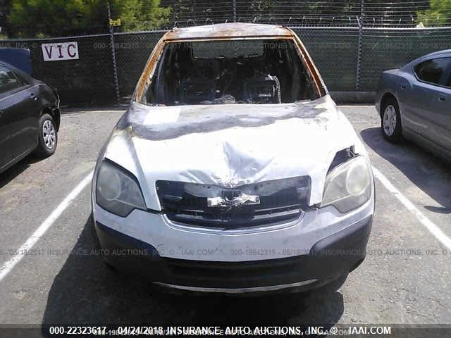 3GSCL33P48S540622 - 2008 SATURN VUE XE WHITE photo 6