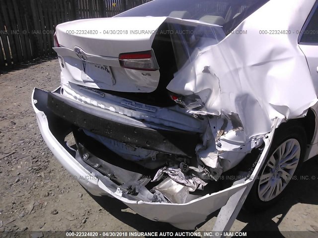 4T4BF1FK0ER412216 - 2014 TOYOTA CAMRY L/SE/LE/XLE 白色 照片 6