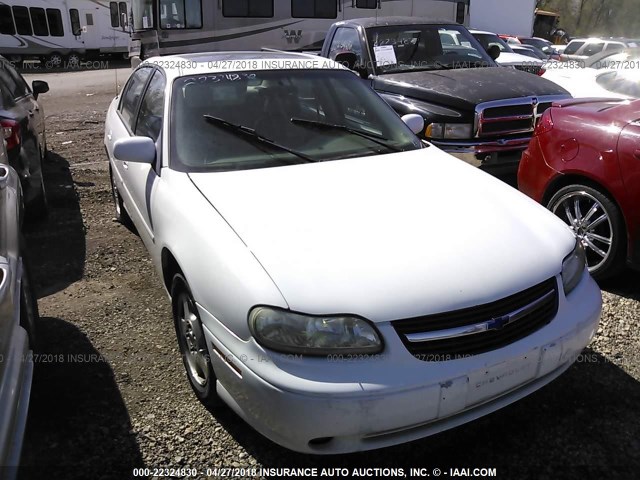 1G1NE52J23M616637 - 2003 CHEVROLET MALIBU LS WHITE photo 1