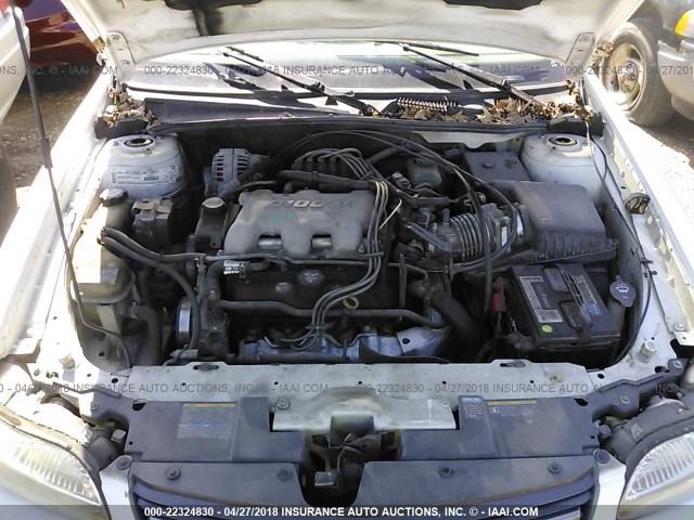 1G1NE52J23M616637 - 2003 CHEVROLET MALIBU LS WHITE photo 10