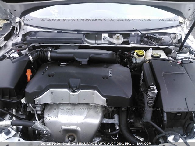 1G11A5SL5EF191675 - 2014 CHEVROLET MALIBU LS 银色 照片 10